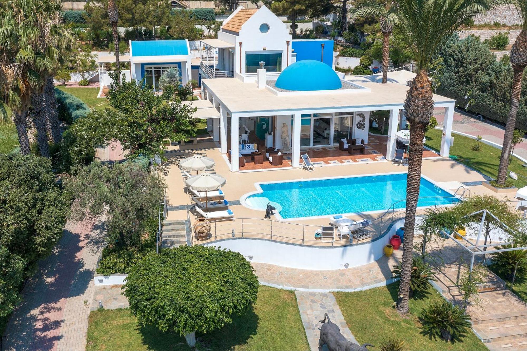 Grande Dame Villa Asgourou Exteriör bild